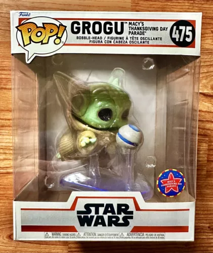 Funko Pop! TV: The Mandalorian - Grogu  5" Macy's Thanksgiving Day # 475