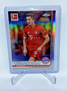 Topps liga Chrome 2019-Robert Lewandowski nº 1