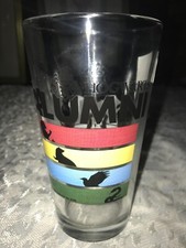RARE 2019 HOGWARTS Harry Potter ALUMNI 4 Houses LOGO 16oz BEER Pint GLASS 5 " T