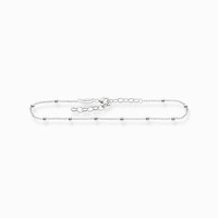 Thomas Sabo FußKette Dots 925 Sterlingsilber AK0002-001-12 Poliert LäNge 27 Cm