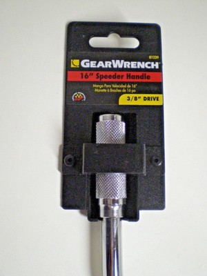 GEARWRENCH Speeder Griff 3/8 Zoll – Schnelldreher Für Steckschlüssel, Poliert