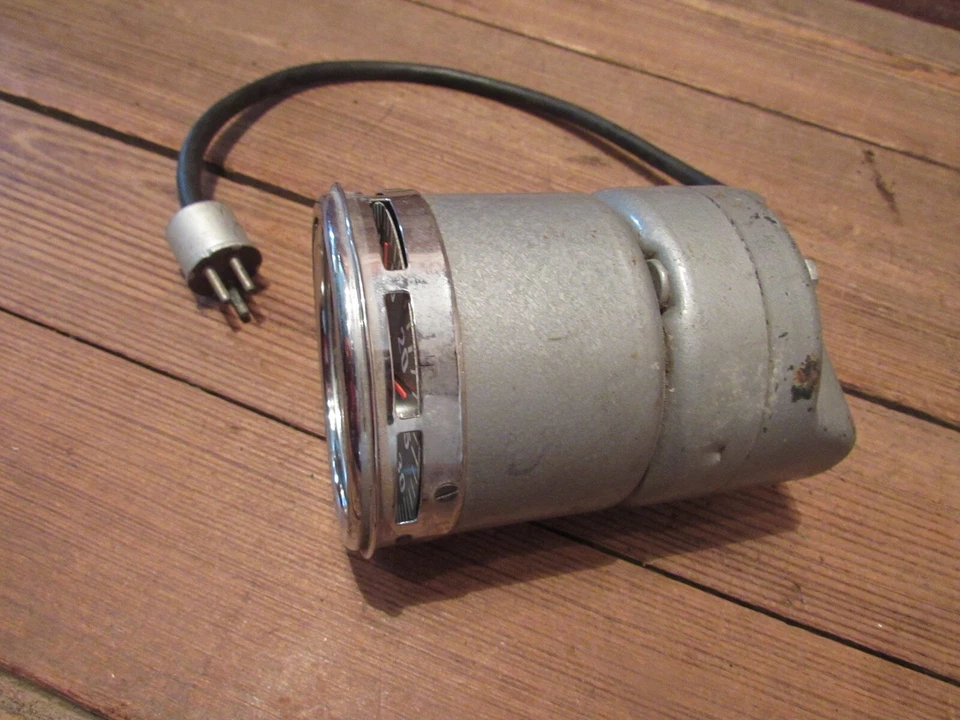 Tacómetro Stewart Warner Vintage años 60 RPM cientos Gasser Hot Rod Foto 2 de 4