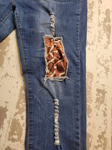 2416 L&B Distressed Football Damen Jeans Größe 18 - Bild 4 von 7