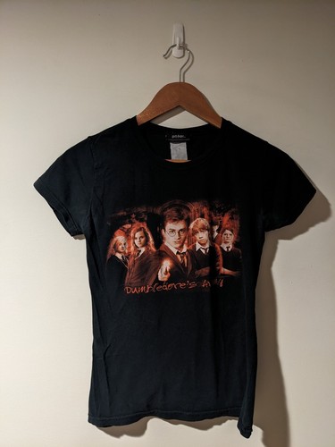 Vintage 2007 Harry Potter Dumbledore's Army Movie Promo Youth Small T-Shirt - Picture 1 of 11