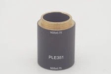 Thorlabs PLE351 M25x0.75 Microscope Lens Adapter 35mm Parfocal