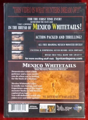 US TOUR Mexico Whitetails: Old Mexico Monster Bucks (DVD, 2005
