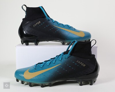 Nike Vapor Untouchable Pro Blue Black Football Cleats Size