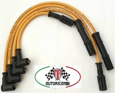KIT CAVI CANDELA RINFORZATI GAS METANO 1.2 8V PER MOTORI FIAT (PANDA PUNTO 600)