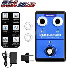220V 110V Spark Plug Tester Dual Hole Diagnostic Gasoline Car Ignition Analyzer