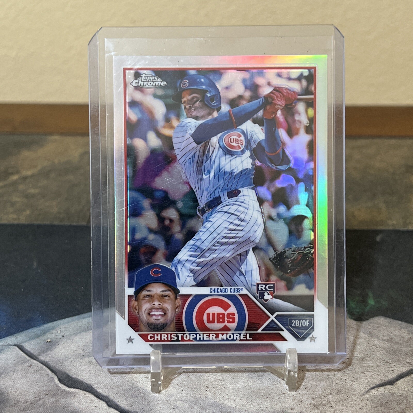 2023 Topps Chrome Christopher Morel Rookie REFRACTOR #198 Chicago Cubs