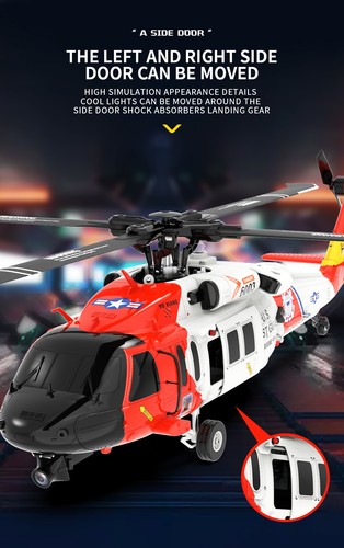 YXZNRC RC Helicopter F09-S 2.4G 6CH Gyro GPS Dual Brushless Motor Remote Control - Picture 10 of 26
