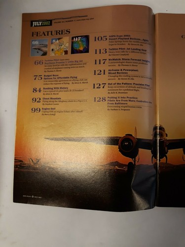 2002 AOPA Pilot Magazine January Thru Dec (Complete Year) - Picture 7 of 12