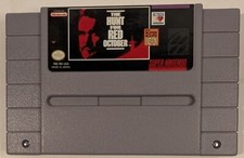 The Hunt for Red October Super Nintendo SNES Cleaned & Tested Working