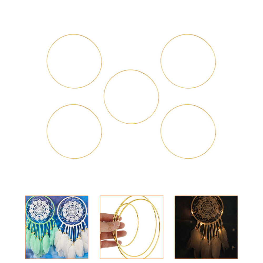 5Pcs Metal Dream Catcher Ring for DIY Wedding Decor eBay