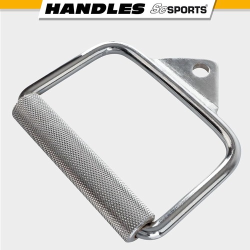ScSPORTS® Rudergriff Parallelgriff Kabelzug Seilzug Latzug V Griff Zuggriff Gym - Bild 148 von 224