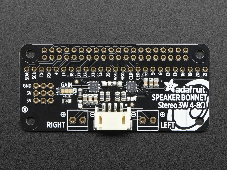 Adafruit I2S 3W Stereo Lautsprecher-Bonnet für Raspberry Pi Zero, Pi Zero W,3346 - Bild 4 von 4