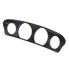 Black Carbon Fiber Gauge Trim Kit for Harley Ultra Limited Electra Street Glide