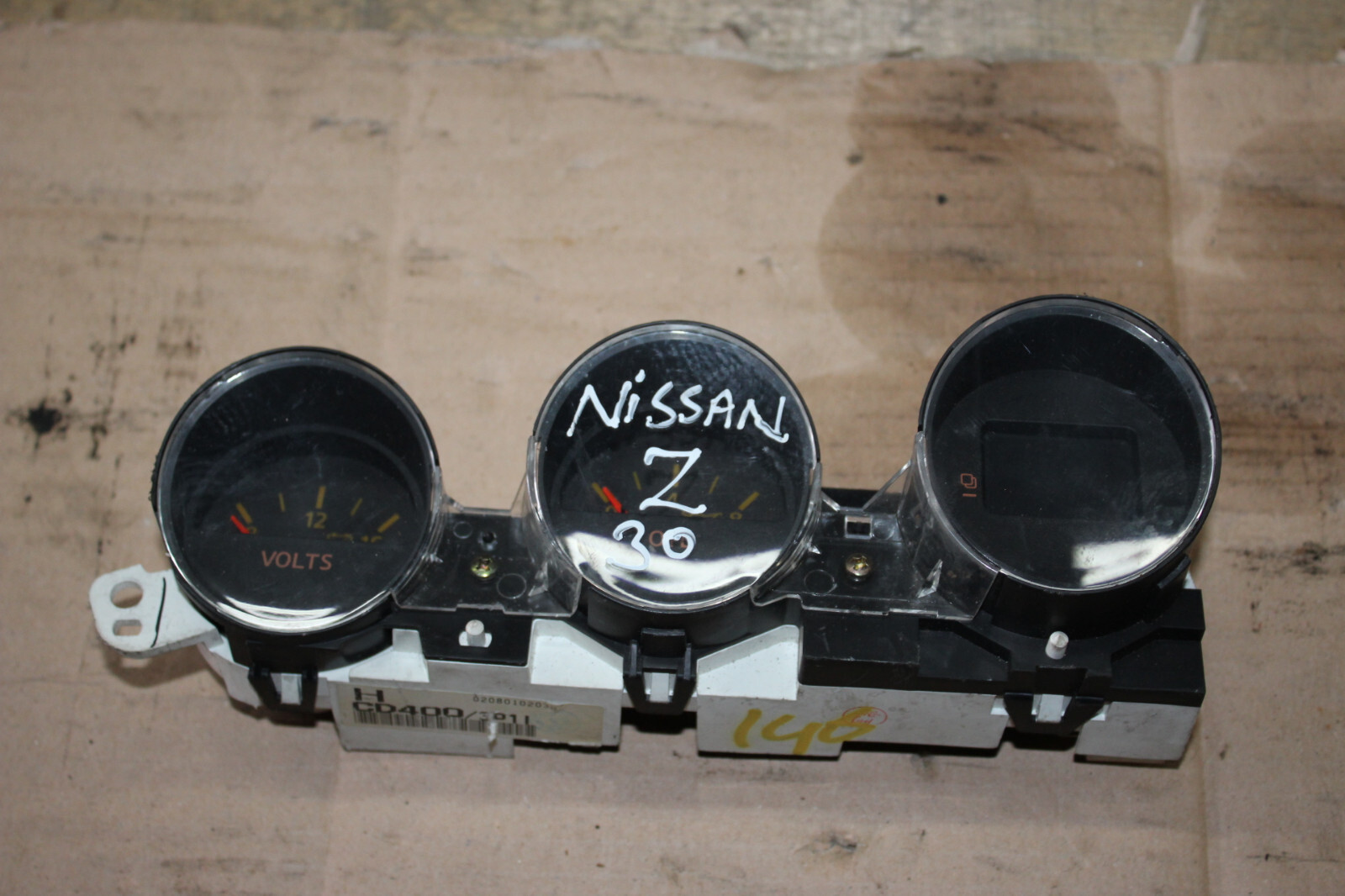 JDM 20072009 NISSAN 350Z OIL PRESSURE VOLTS CENTER DASH GAUGE PODS OEM