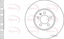 2X APEC DSK924 FRONT BRAKE DISCS FOR VW GOLF PASSAT - SAME DAY DISPATCH