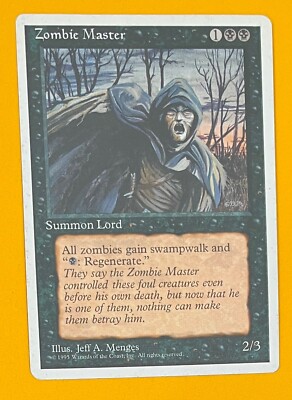 MTG ZOMBIE MASTER 4th Edition (OldManMTG 005-330)