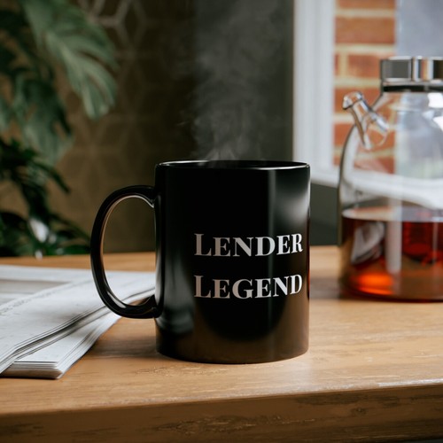 Lender Legend Mug - Mortgage Broker Gift Coffee Loan Officer - SHIPPED FROM USA - Picture 7 of 7