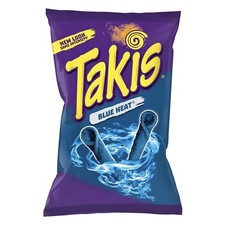 Takis Blue Heat American Crisp - 21 Bags X 55 G NEW BOX SIZE