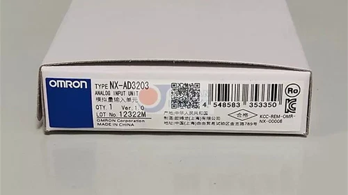 New & original  NX-AD3203 Omron Analog Input Unit  NXAD3203 Via FedEX or DHL