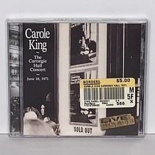 Carole King The Carnegie Hall Concert June 18 1971 CD for sale