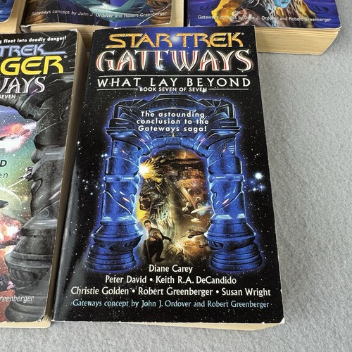 Lot of 5 Star Trek "Gateways" Series Paperback Books Series 1 3 4 5 7 - Picture 9 of 12