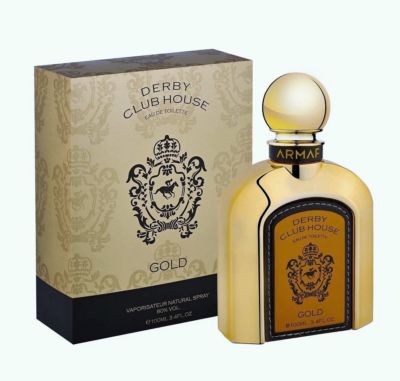 Armaf Derby Club House Gold 3.4 Oz Eau De Tolette Spray For Men (6085010044972)