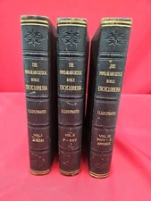 The Popular and Critical Bible Encyclopedia Illustrated 1911 Vol 1-3 Study Aid