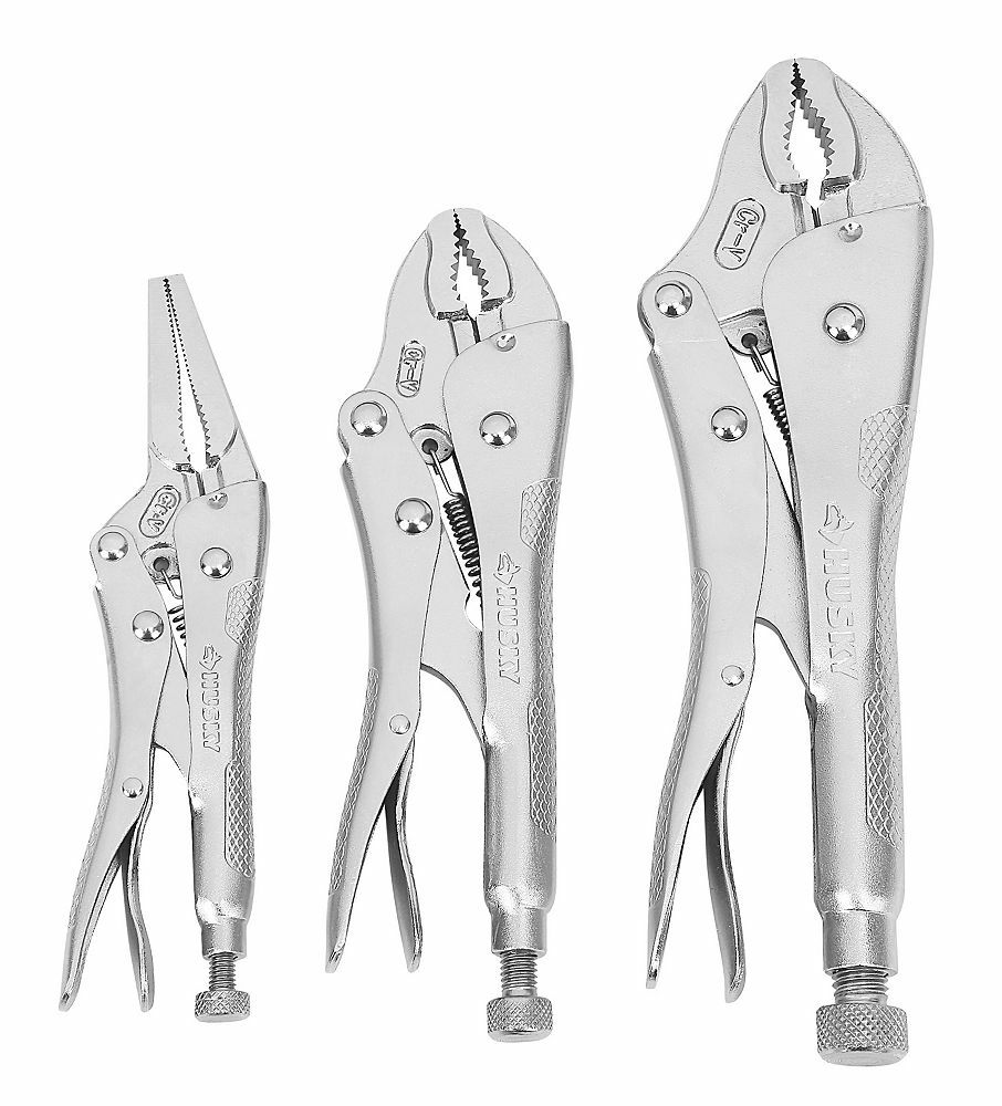HUSKY CANADA Locking Pliers Set (3-Piece) | eBay