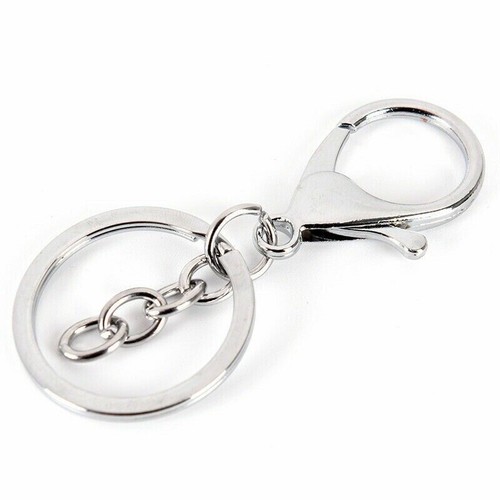 10pcs Swivel Trigger Clips Snap Hooks Metal Key Ring Lobster Clasps Bag Keychain - Picture 8 of 22