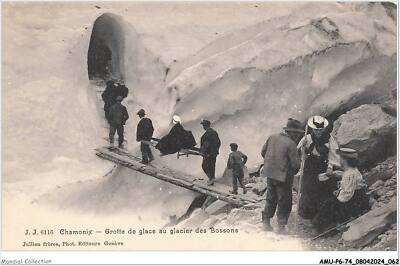 AMUP6-0447-74 - Chamonix - Grotte De Glace Zur Gletscher Des Bossons