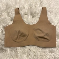 Knix Small Bra Tan Wireless Pullover Removable Pads