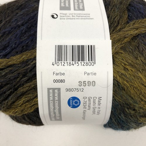 Mixed Lot Of 3 Schachenmayr Aventica Wool Blend Yarn #80, #83 & #88 Made Italy - Picture 9 of 11
