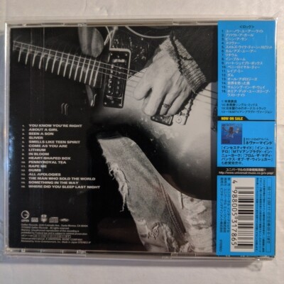Nirvana Nirvana Geffen Records – UICY-1140 Japan CD OBI Bonus