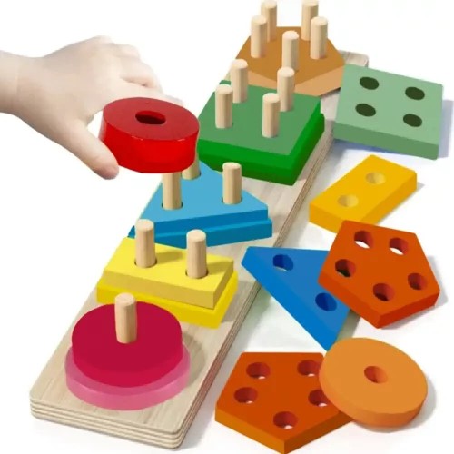 HOLZPUZZLE FÜR KINDER - Bild 4 von 6