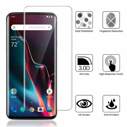 OnePlus 8 Pro 3D thermoplastique auto-guérison film clair gel doux protecteur d'écran - Photo 5 sur 5