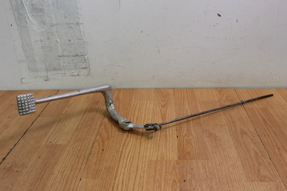 1970 BMW R75/5 Airhead Rear Brake Pedal w/Rod - Image 3 of 4
