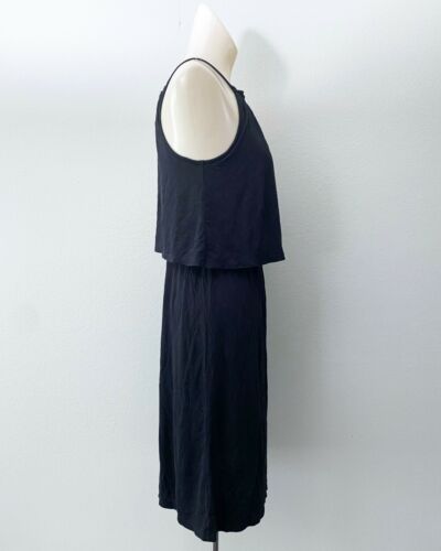 Vestido corto negro con correa elegante Ann Taylor LOFT, talla XSP - Imagen 2 de 6