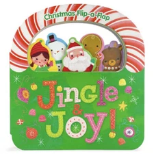 Jingle  Joy: Christmas Flip-a-Flap Board Book - Board book - ACCEPTABLE