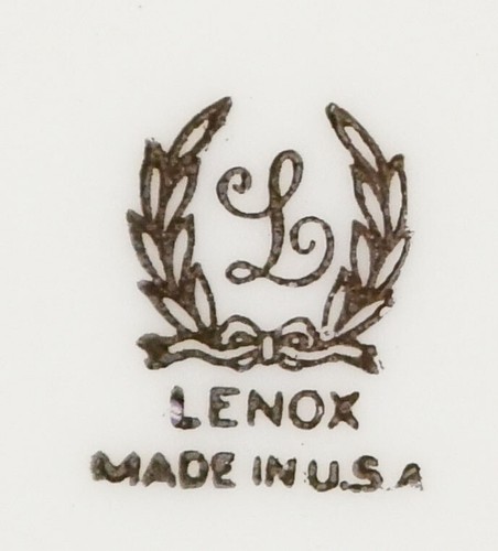 Lenox Westchester Fruit Sauce/Bowl 5 1/2" Gold Trim & Backstamp M139 - Picture 4 of 4