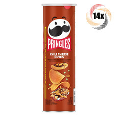 14x Cans Pringles Chili Cheese Fries Flavored Potato Crisps Chips  5.5oz