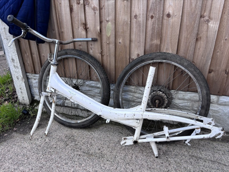 Raleigh Runabout RM6 Moped Renovation Project or Parts eBay