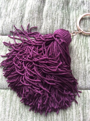 Porte-clés Boucheron Pompon - Bijou De Sac Bleu - Occasion