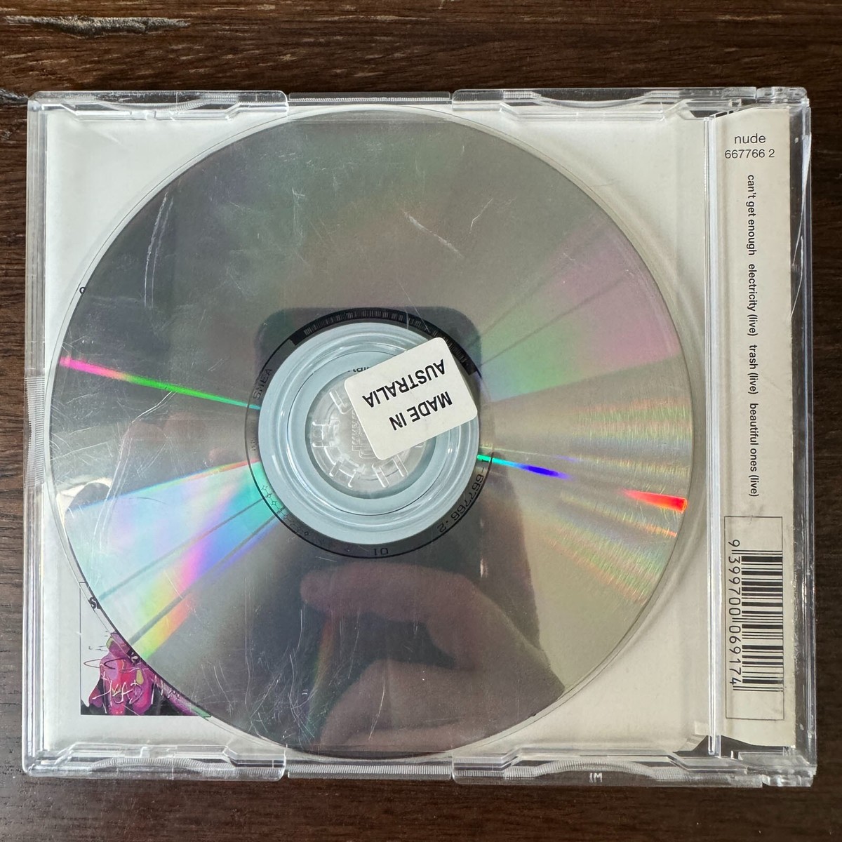 SUEDE - CAN'T GET ENOUGH / LIVE TRACKS (CD SINGLE) 1999!! RARE