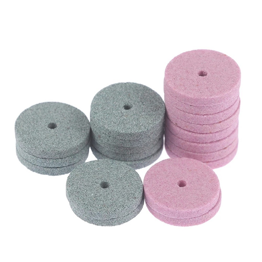 Green/Pink Grinding Wheel Stone for Bench For Grinder 20mm Diameter