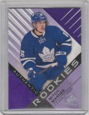 2016 17 Upper Deck SP Game Used Purple Rookie Mitch Marner Toronto Maple Leafs