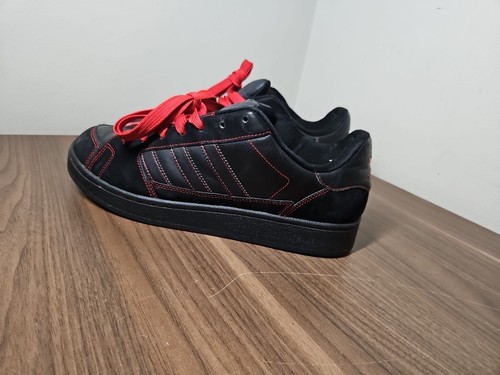 Adidas Super Skate 10.5 Black W/Red Stitching And Logos 2007 - Picture 6 of 15